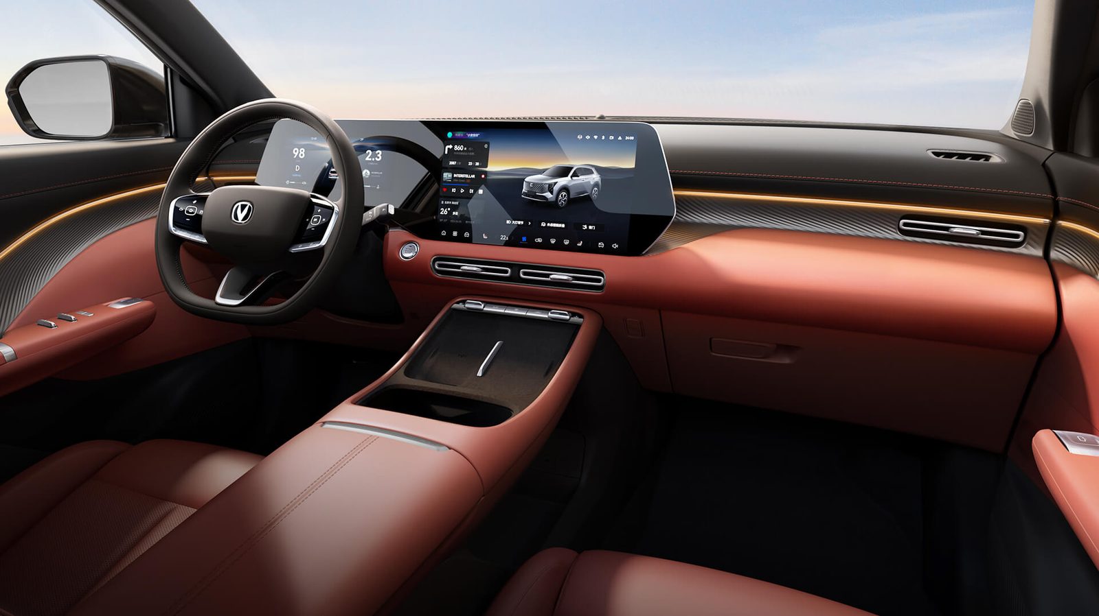 CS55 interior